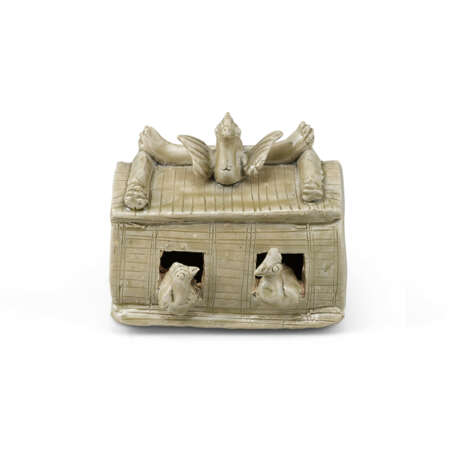 A YUE CELADON MODEL OF A CHICKEN COOP - photo 1