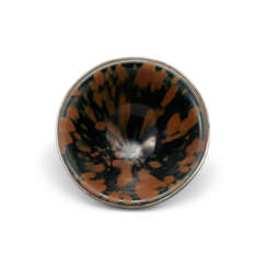 A HENAN RUSSET-SPLASHED TEA BOWL