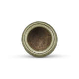 A MOULDED AND CARVED YAOZHOU CELADON-GLAZED TRIPOD CENSER - фото 3