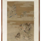 A LARGE KESI DAOIST IMMORTALS ‘BIRTHDAY’ PANEL - Foto 1