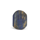 A RARE CARVED LAPIS LAZULI 'THREE FRIENDS OF WINTER' INKSTONE - photo 2