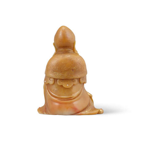 A SOAPSTONE FIGURE OF A LUOHAN - photo 3 A SOAPSTONE FIGURE OF A LUOHAN - photo 3