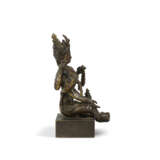 A GILT-COPPER ALLOY FIGURE OF SEATED VASUDHARA - photo 3