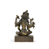 A GILT-COPPER ALLOY FIGURE OF SEATED VASUDHARA - photo 5