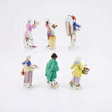 SET OF 26 PORCELAIN FIGUINES FROM THE `CRIS DE PARIS` - Foto 6