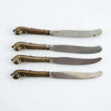LARGE SILVER DINNER CUTLERY WITH LIGATED MONOGRAM UNDER PRINCE'S CORONET - Foto 3