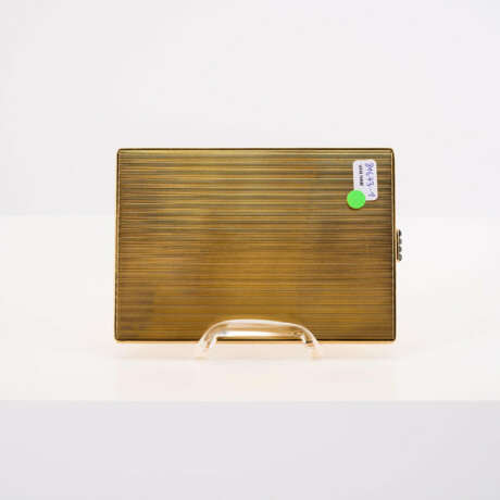 18k GOLD LARGE ART DECO CIGARETTE CASE - photo 3 18k GOLD LARGE ART DECO CIGARETTE CASE - photo 3