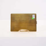 18k GOLD LARGE ART DECO CIGARETTE CASE - photo 3