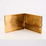 18k GOLD LARGE ART DECO CIGARETTE CASE - photo 5