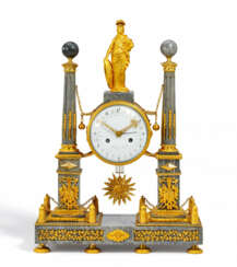 MAGNIFICENT BRONZE PENDULUM CLOCK LOUIS XVI