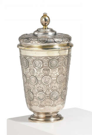 Large silver coin cup - Foto 1 Large silver coin cup - Foto 1