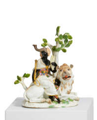 PORCELAIN ALLEGORY OF AFRICA