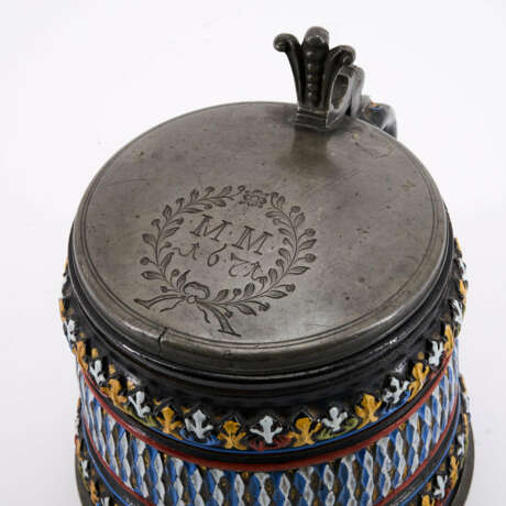 STONE TANKARD WITH NOTCH CUT PATTERN - фото 5 STONE TANKARD WITH NOTCH CUT PATTERN - фото 5