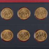 GOLDLOT mit GB 7 x 1 Sovereign + Australien 1 Sovereign 1896 M, - Foto 2
