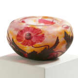 LARGE GLASS BOWL 'PAVOTS D'ORIENT' - photo 1