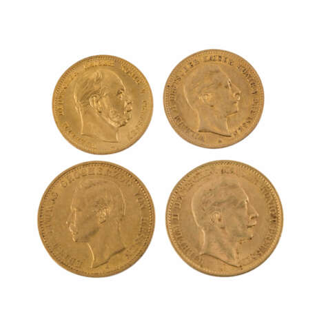 Goldmünzen des Dt. Kaiserreichs - - photo 1