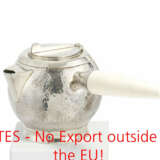 SILVER & IVORY TEA EXTRACT POT - photo 1