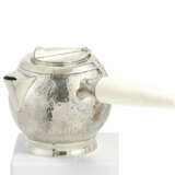SILVER & IVORY TEA EXTRACT POT - photo 2