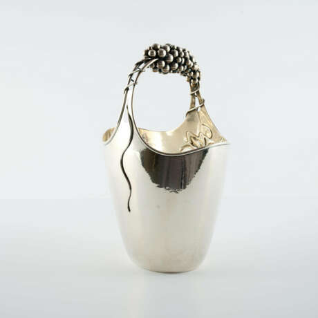 SILVER WINE COOLER WITH GRAPE DECOR - Foto 2 SILVER WINE COOLER WITH GRAPE DECOR - Foto 2
