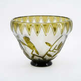 LARGE ART DÉCO BOWL WITH PARROTS - фото 2