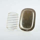 SILVER ASPARAGUS PLATTER WITH INSERT - photo 3