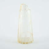 GLASS VASE WITH IRIS - photo 1