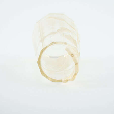 GLASS VASE WITH IRIS - photo 3 GLASS VASE WITH IRIS - photo 3