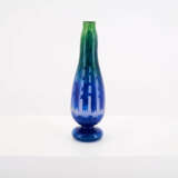 GLASS SOLIFLOR VASE WITH DECOR "CHICORÉES" - photo 1