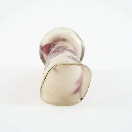 GLASS SOLIFLORE VASE 'CLÉMATITES' - photo 3