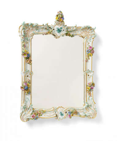 ROCOCO-STYLE PORCELAIN MIRROR FRAME - фото 1
