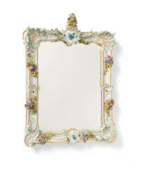 ROCOCO-STYLE PORCELAIN MIRROR FRAME