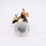 PORCELAIN HARLEQUIN WITH LIDDED JUG - photo 3