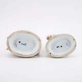 PORCELAIN ENSEMBLE FIGURINES OF AN ALLEGORY OF WINTER AND A GIRL WITH A GOAT - фото 3