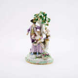 PORCELAIN ENSEMBLE OF GARDENERS AT THE APPLE TREE - photo 1
