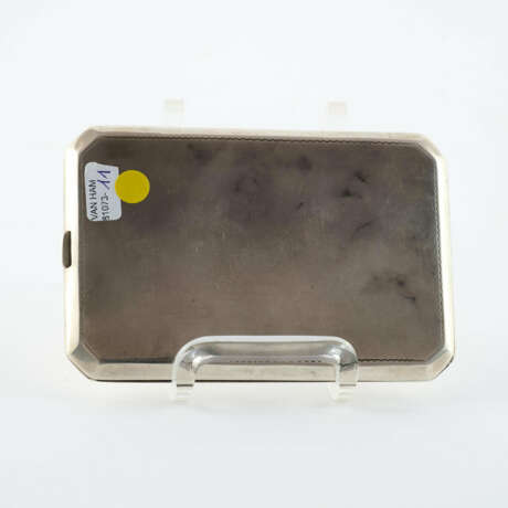 SILVER CIGARETTE ETUI WITH SMALL SPIDER - photo 3