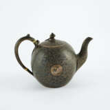 SILVER TEA POT WITH NIELLO DECOR - Foto 4