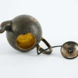 SILVER TEA POT WITH NIELLO DECOR - Foto 6
