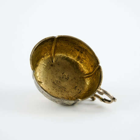 SMALL SILVER CHARKA WITH FLORAL ENGRAVINGS - photo 6