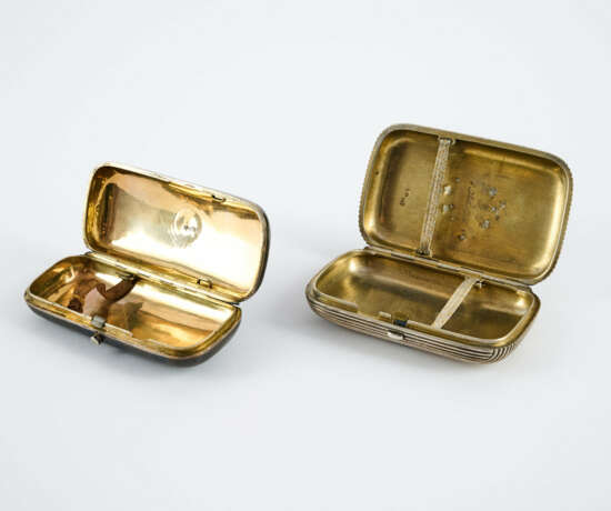 TWO SMALL SILVER CIGARETTE ETUIS - photo 5