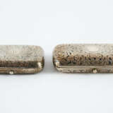 SILVER CIGAR AND CIGARETTE ETUI WITH NIELO DECOR IN THE FORM OF FINE TENDRILS - photo 3
