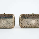 SILVER CIGAR AND CIGARETTE ETUI WITH NIELO DECOR IN THE FORM OF FINE TENDRILS - photo 8