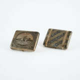 SILVER CIGARETTE ETUI WITH JOKEY AND SILVER CIGARETTE ETUI WITH FLORAL BANDS IN NIELLO DECOR - photo 1