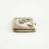 LARGE SILVER CIGARETTE ETUI WITH MONOGRAMS - photo 5