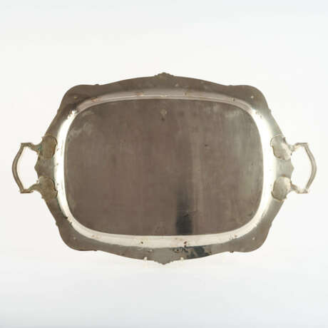 SEVEN-PIECE SILVER COFFEE AND TEA SERVICE WITH FLORAL DECOR - photo 6