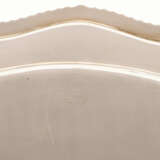 LARGE OVAL SILVER SERVING PLATTER WITH SHELL DECORATIONS - фото 3