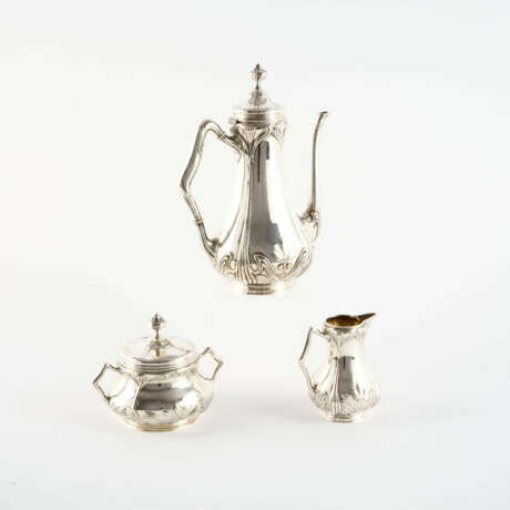 THREE-PART SILVER ART NOUVEAU SERVICE - фото 2 THREE-PART SILVER ART NOUVEAU SERVICE - фото 2