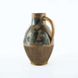 BIG STONE JUG WITH FLORAL INCISED DECOR - photo 1
