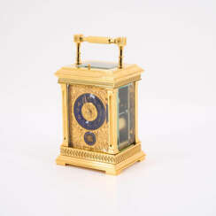 BRASS CARRIAGE CLOCK