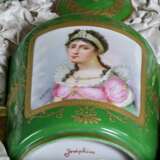 Service de table unique Napoleon S&egrave;vre manufacture Polychrome painting Empire At the turn of 19th -20th century - Foto 17