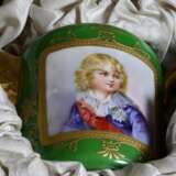 Service de table unique Napoleon S&egrave;vre manufacture Polychrome painting Empire At the turn of 19th -20th century - Foto 19